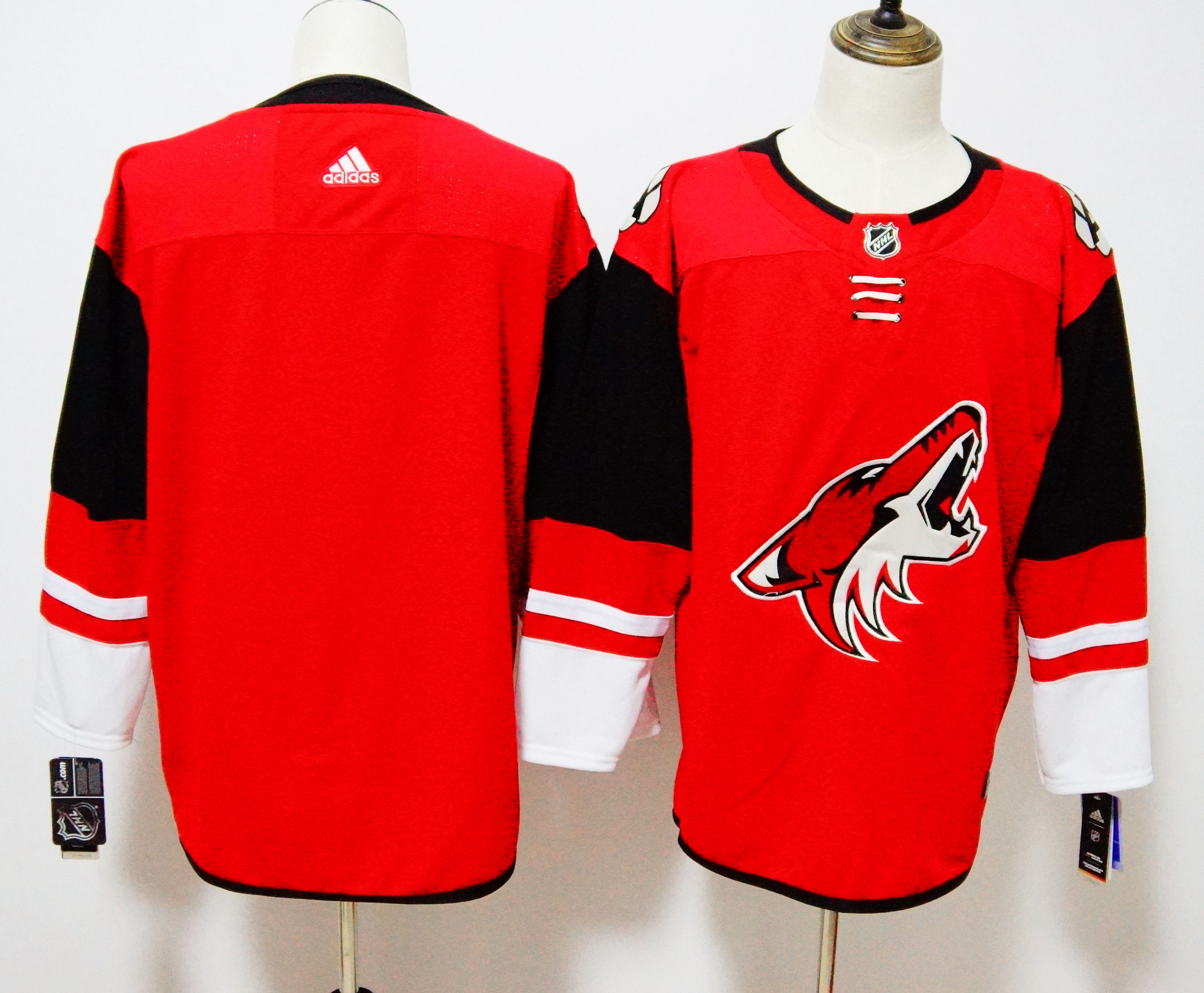 Men Arizona Coyotes Blank Red Hockey Stitched Adidas NHL Jerseys